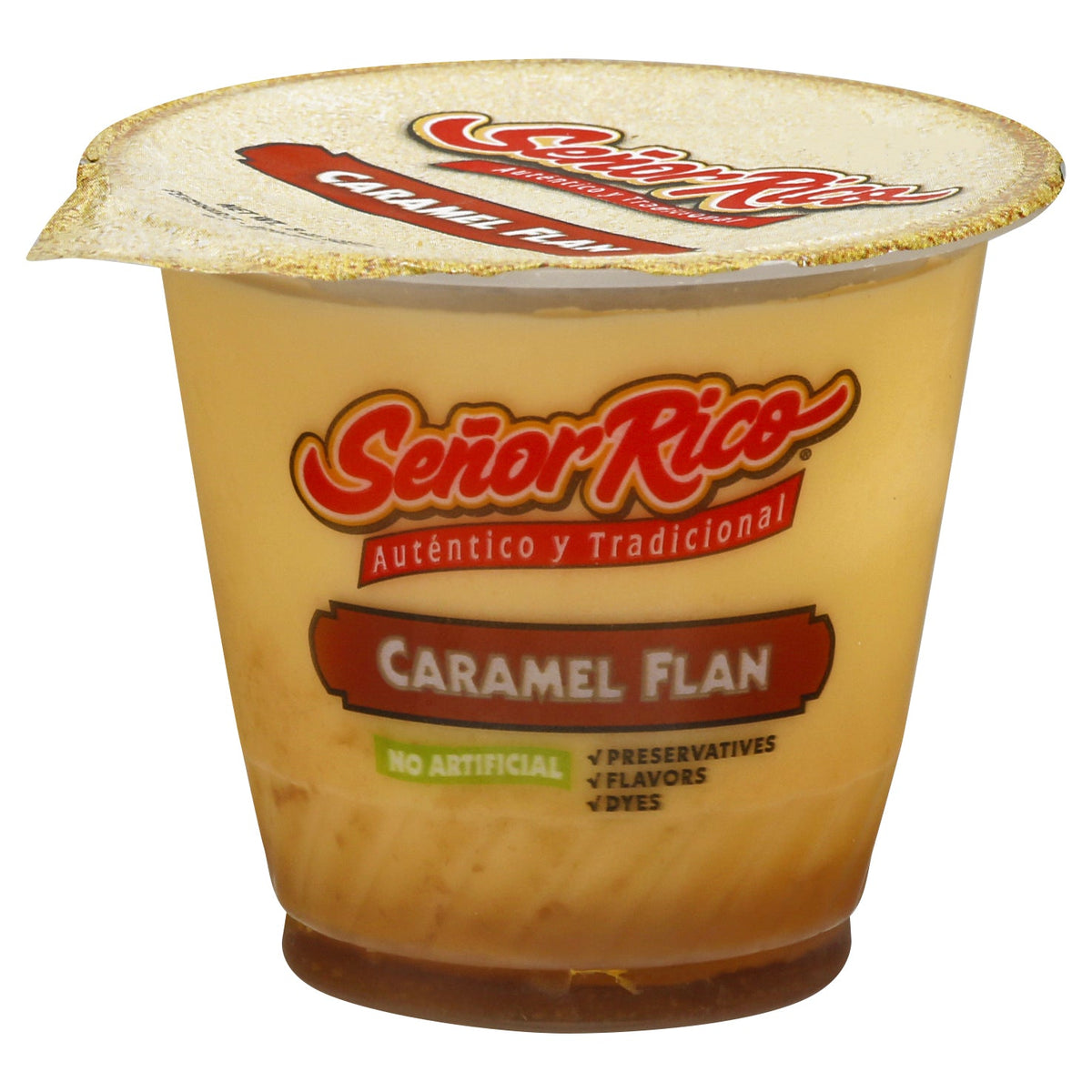 Senior Rico Caramel Flan 8 oz
