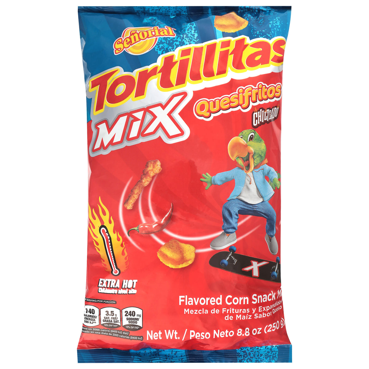 Senorial Flavored Botana de maíz Mix 8.8 oz