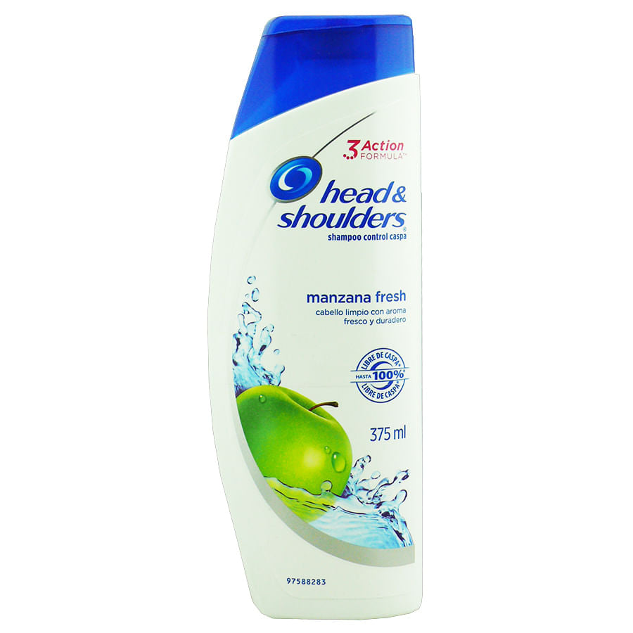 Head & Shoulders Shampoo Manzana Fresca — 375 ml