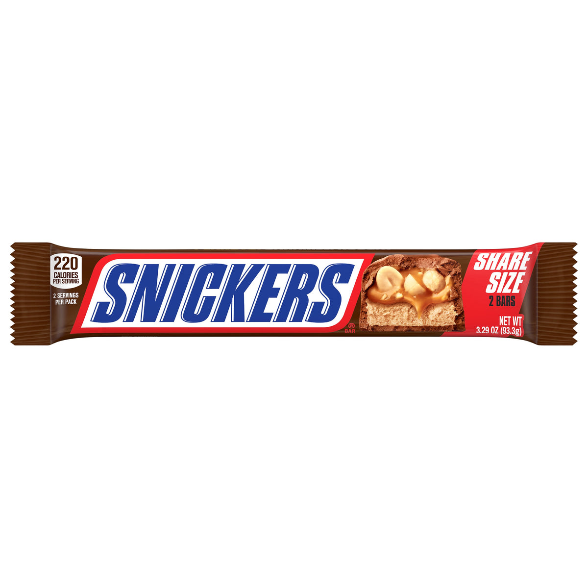 SNICKERS, Leche Chocolate Dulce Bars, Sharing Size, 3.29 Oz