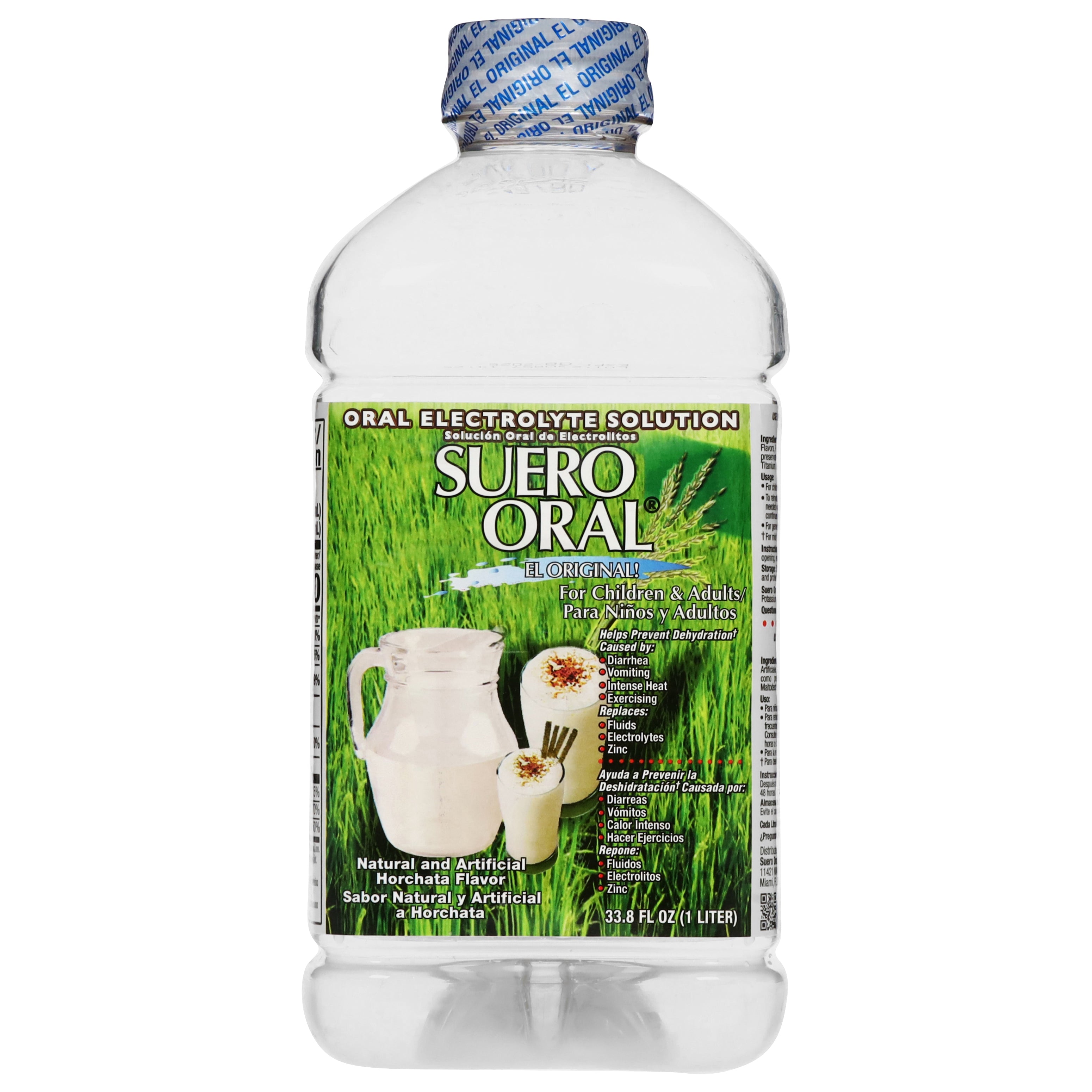 Suero Oral Bebida con electrolitos sabor horchata — 1 L