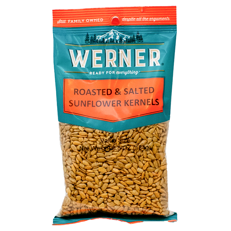 Werner semillas de girasol sin cáscara — 6.5 oz