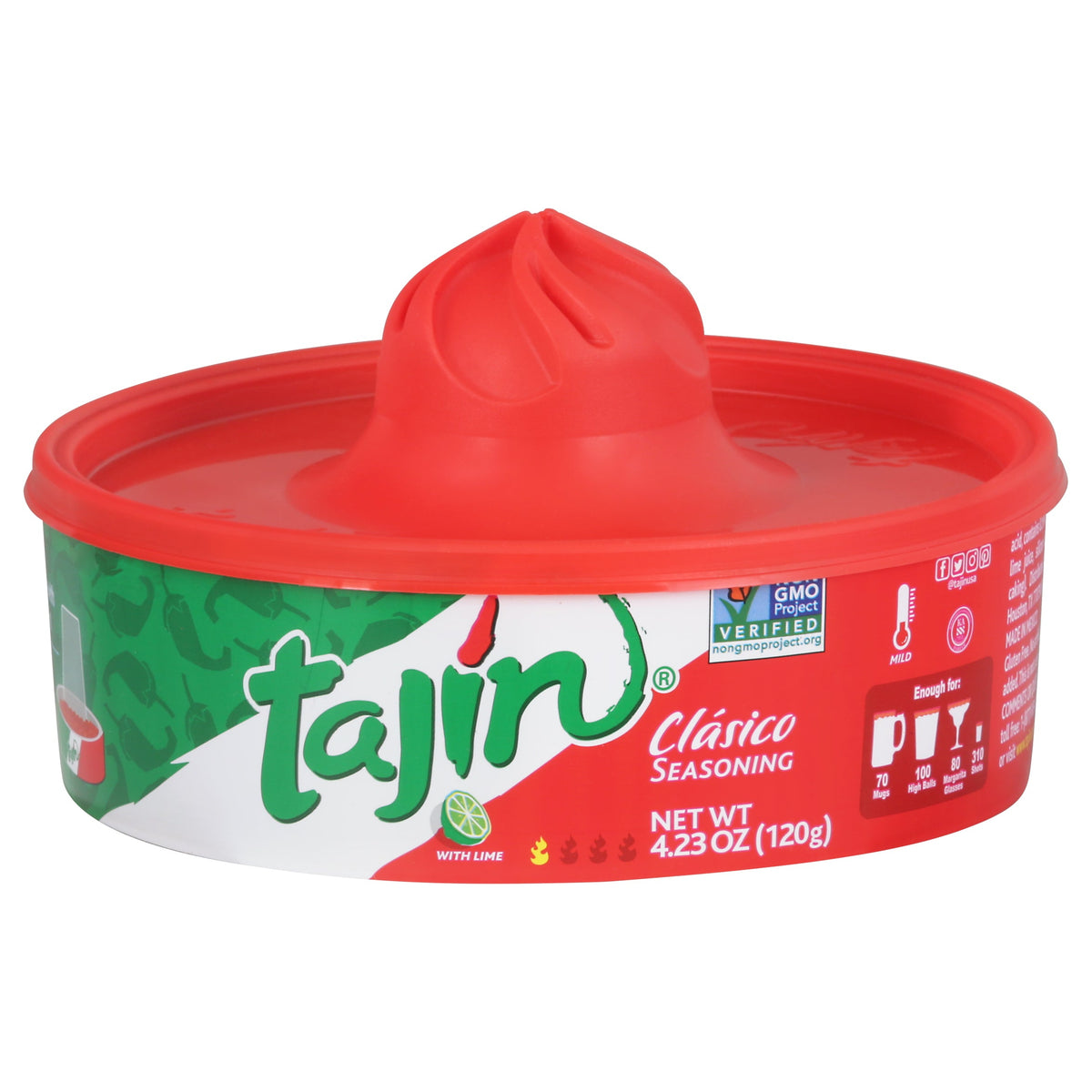 Tajin Clasico Sazonador with Limón 4.23 oz