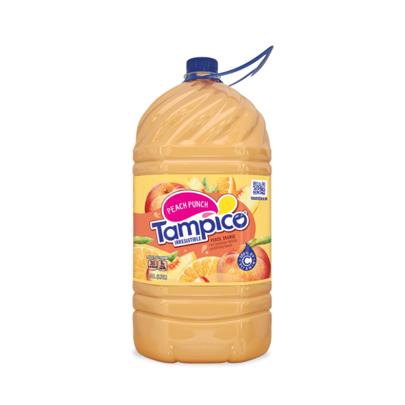 Tampico Peach Punch bebida de durazno — 1 galón