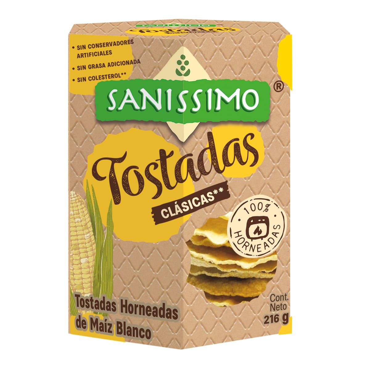 Sanissimo Tostadas Horneadas Clásicas — 216 g