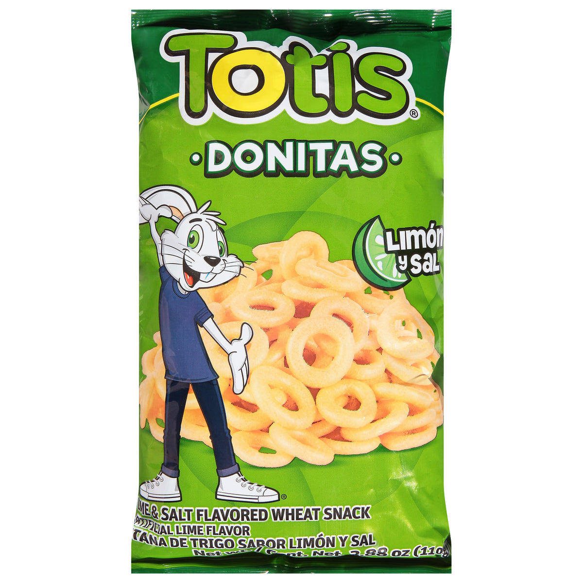 Totis Limón & Sal Flavored Donitas 3.88 oz