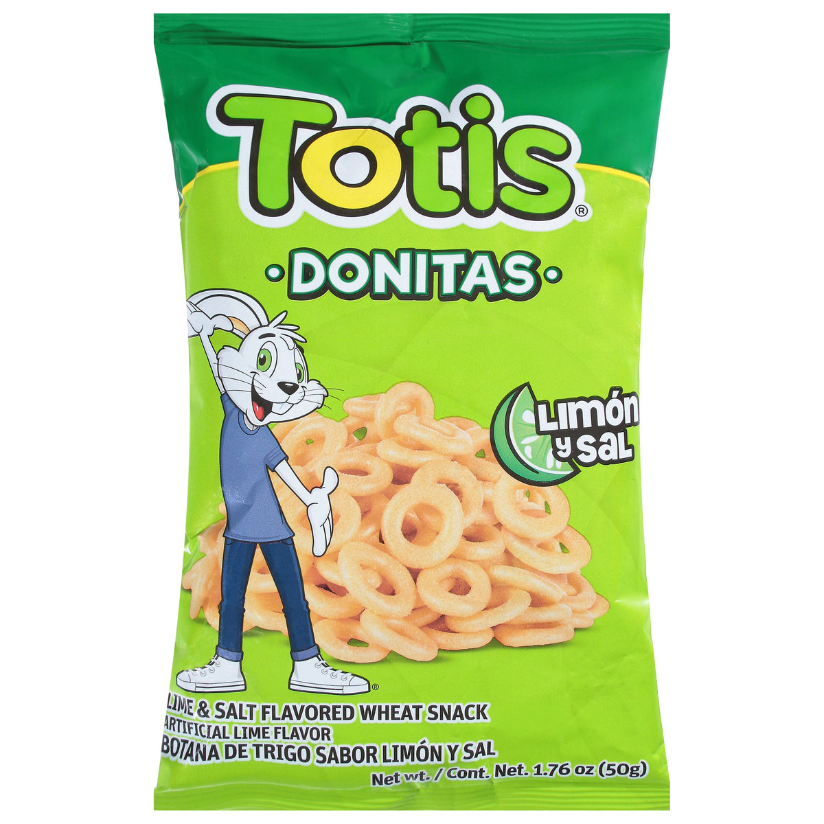 Totis Limón & Sal Flavored Wheat Snack 1.76 oz