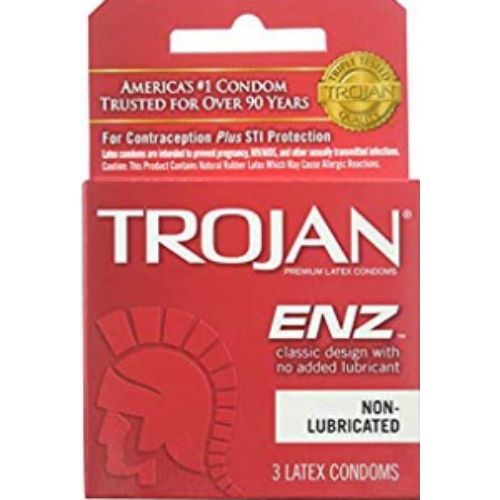 Trojan Condoms Non-Lubricated — 3.00 CT