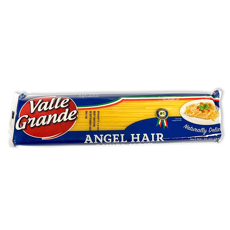 Valle Grande pasta cabello de ángel — 16 oz