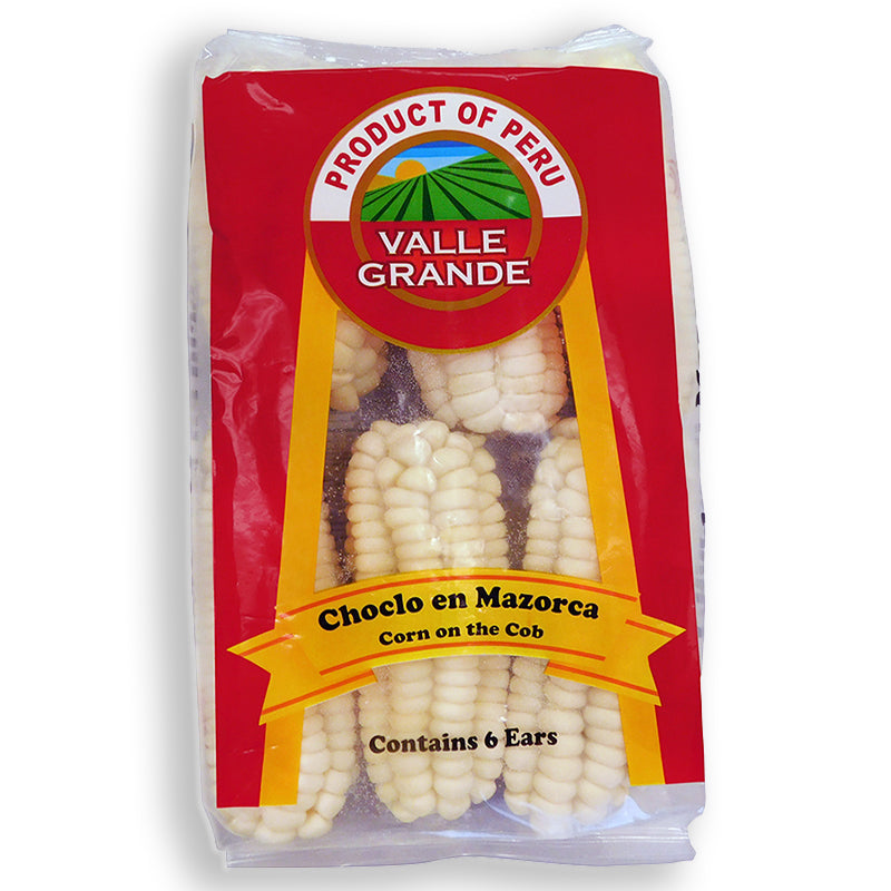 Valle Grande choclo en mazorca congelado — 6 unidades