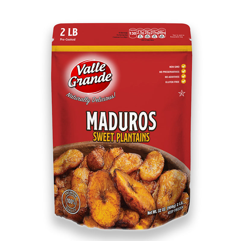 Valle Grande maduros congelados — 32 oz