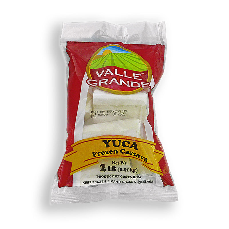 Valle Grande yuca congelada — 2 lb