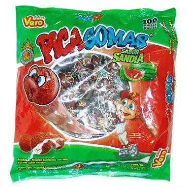 Vero Pica Gomas sabor sandía — 100 piezas · 21.7 oz