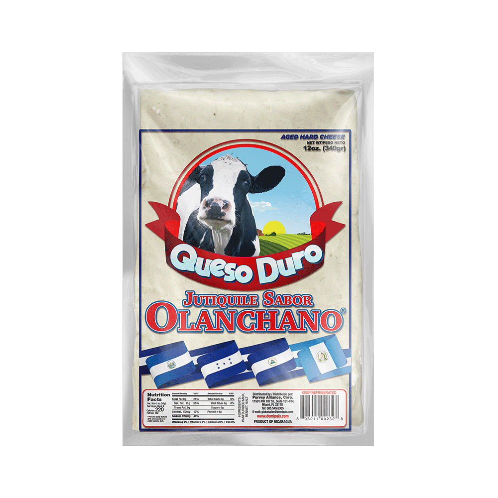 Jutiquile Queso duro Olanchano — 12 oz