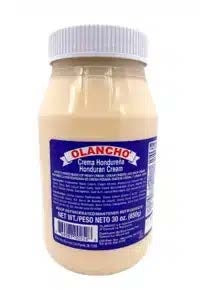 La Ricura Olancho Crema Hondureña en Bote — 30 oz
