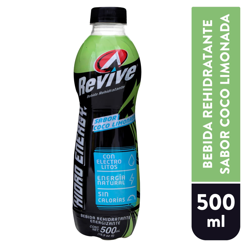 Revive Hidroenergy Coco Limonada — 500 ml
