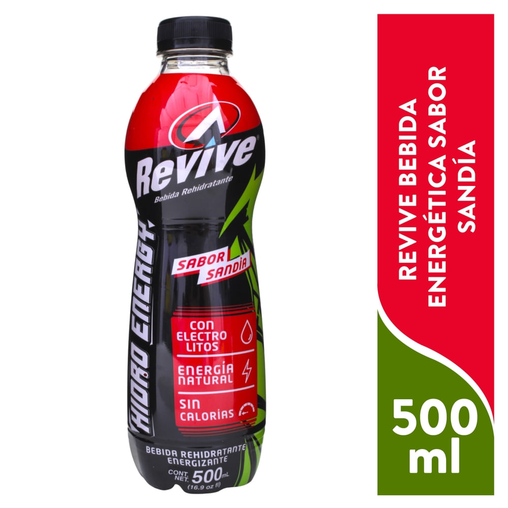 Revive Hidroenergy Sandia 500 ml UPC 7406189014006