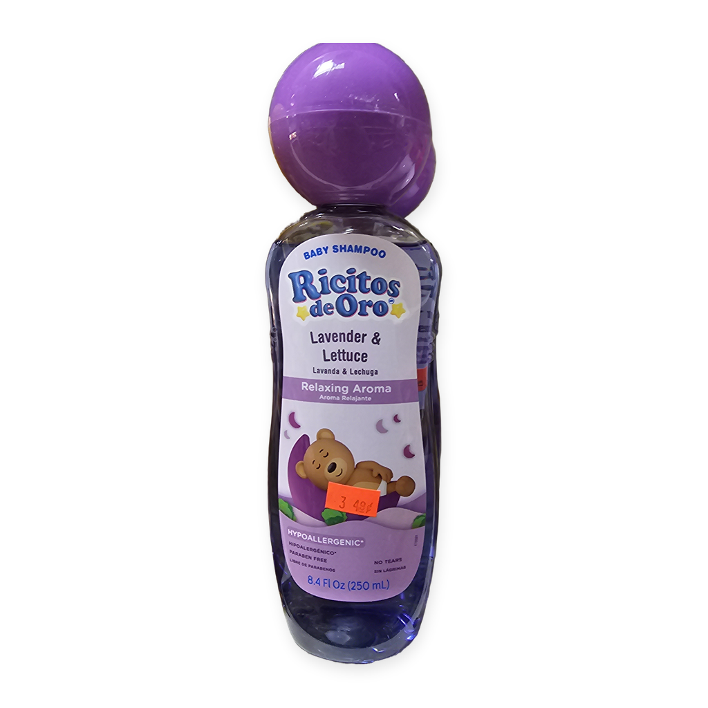 Ricitos de Oro Shampoo Lavanda y Lechuga — 250 mL