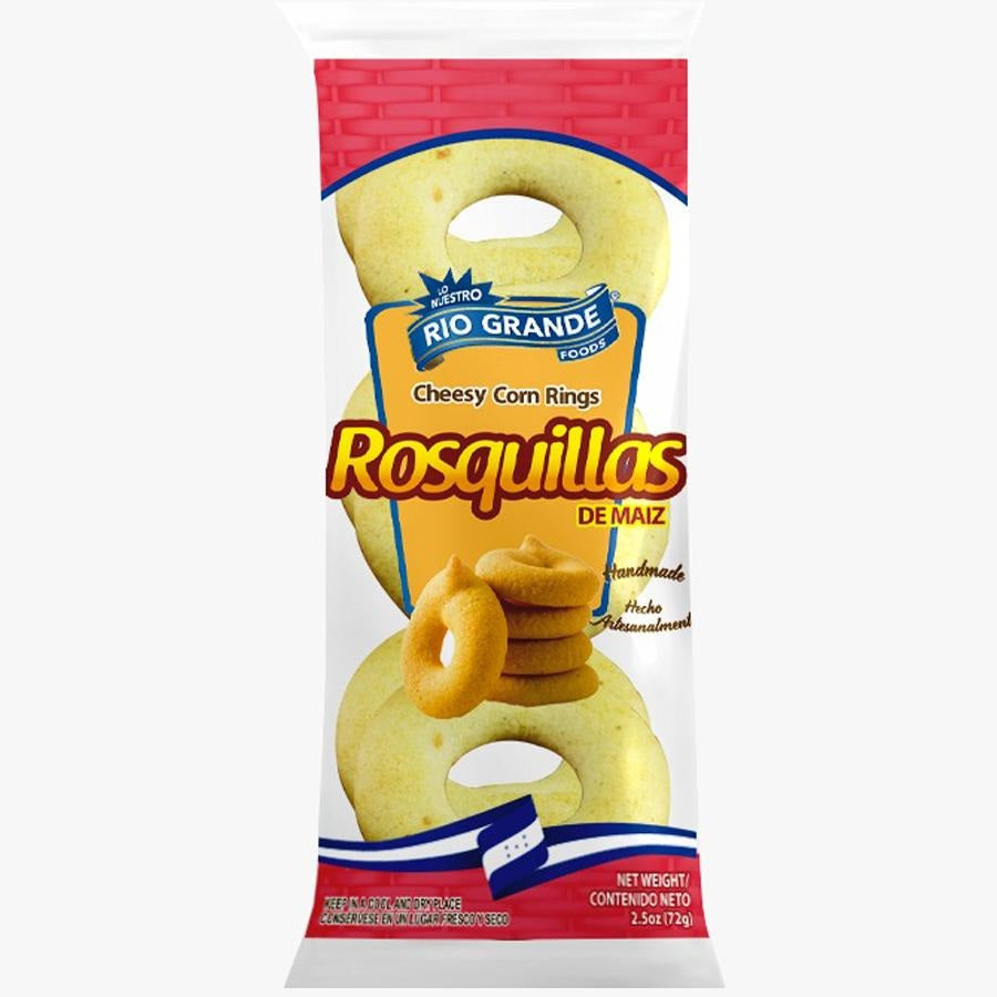 Rio Grande Rosquillas de maíz con queso — 2.5 oz / 72 g