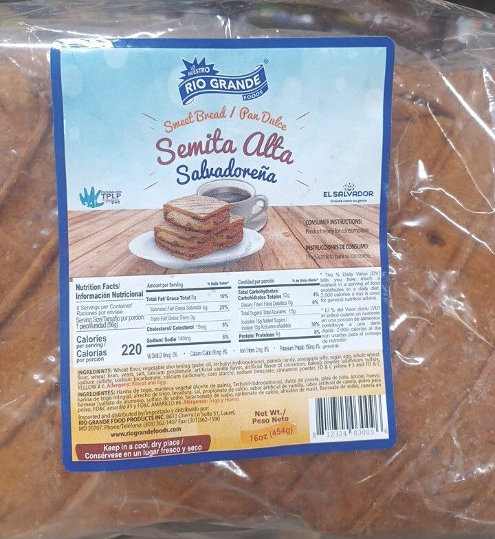 Rio Grande Semita Alta salvadoreña de piña y panela — 16 oz / 454 g