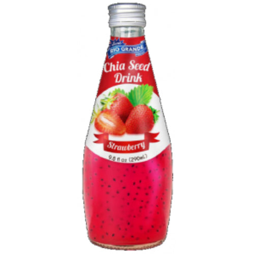 Río Grande Bebida de chía con fresa — 9.8 fl oz