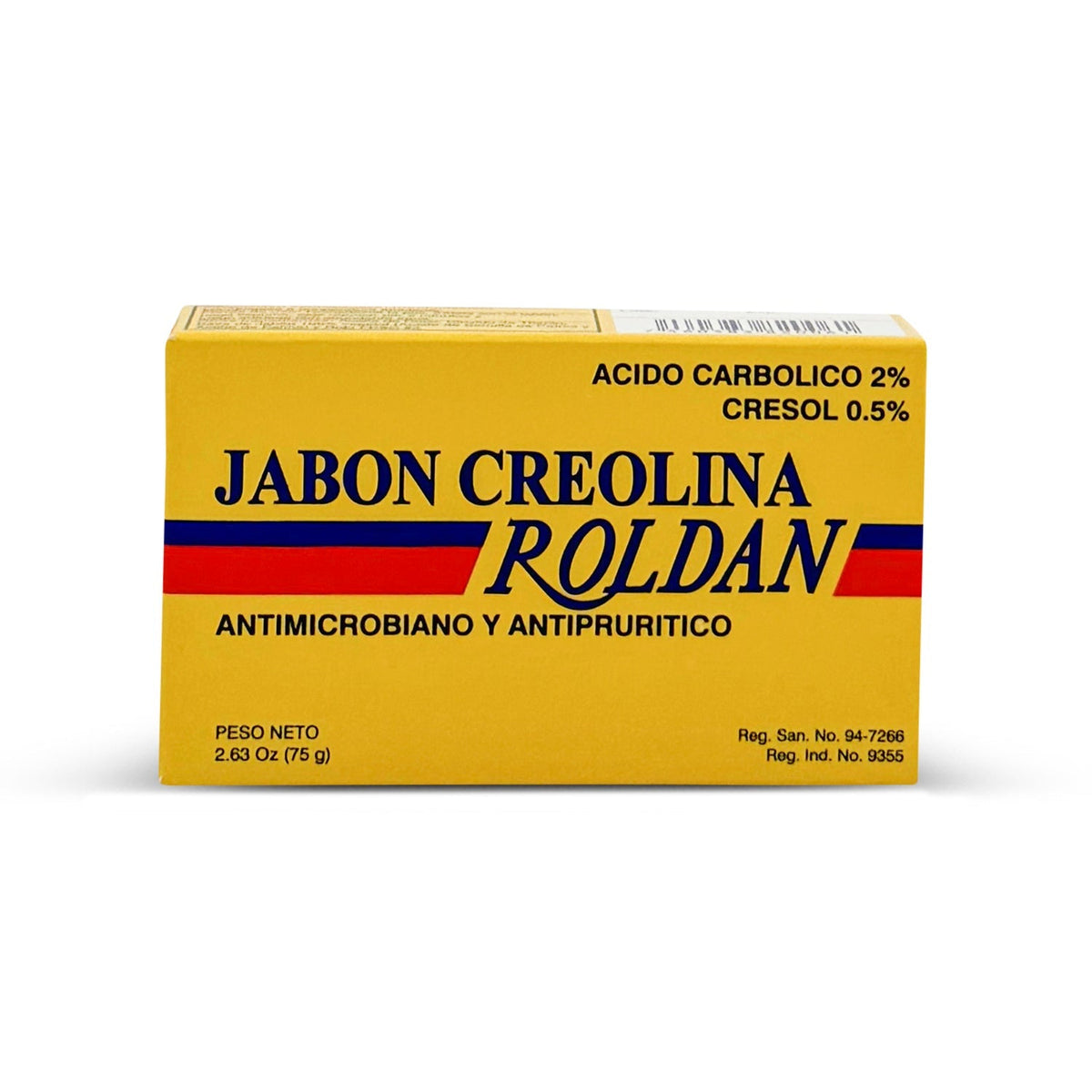 Roldan jabon Creolina 2.63 oz 75g