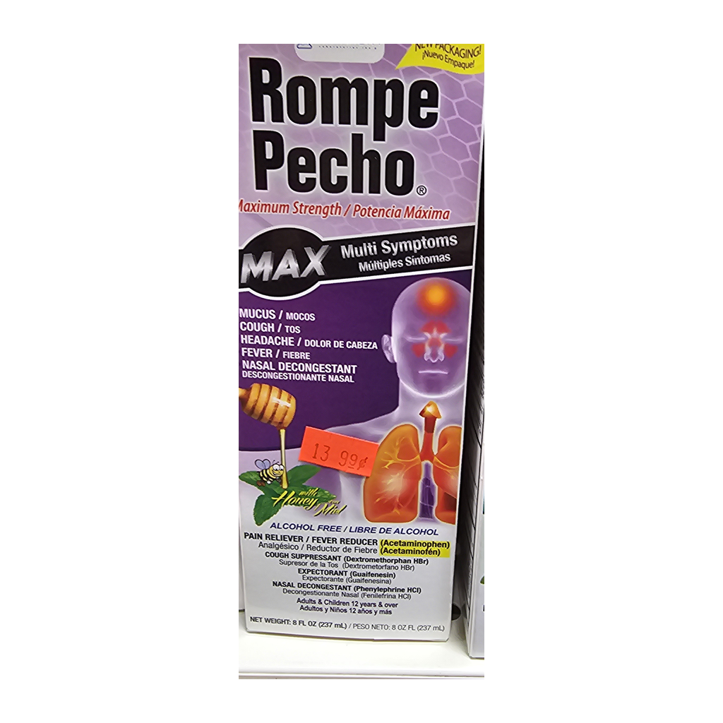 Rompe Pecho MAX Jarabe — 178 mL