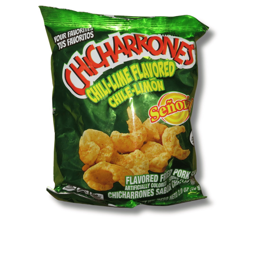 Señorial chicharrones chile y limón — 56 g