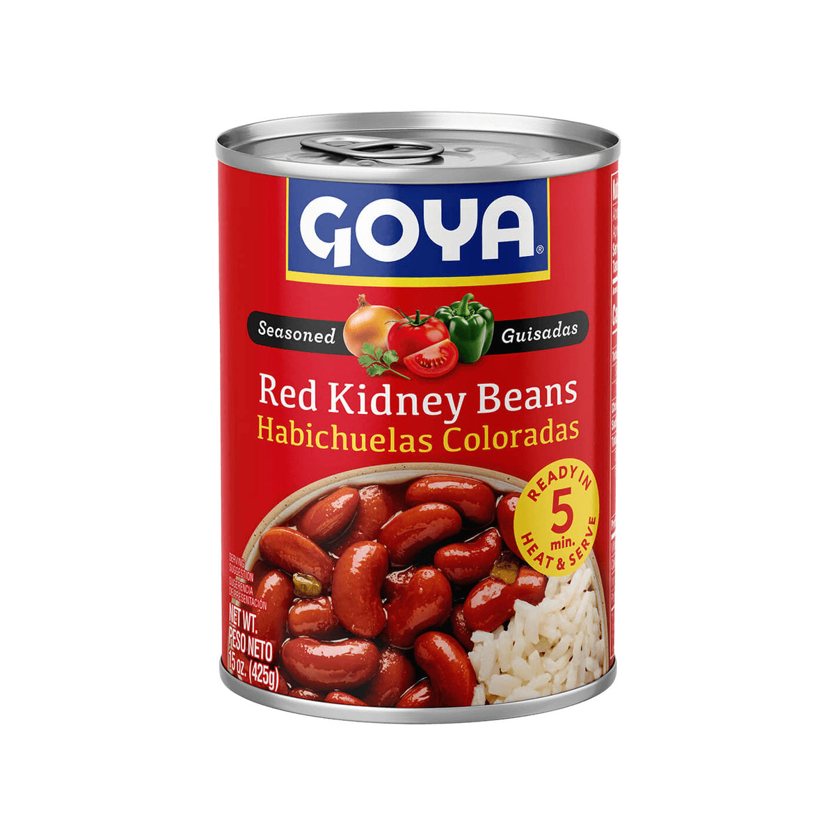 Goya Habichuelas coloradas guisadas — 15 oz