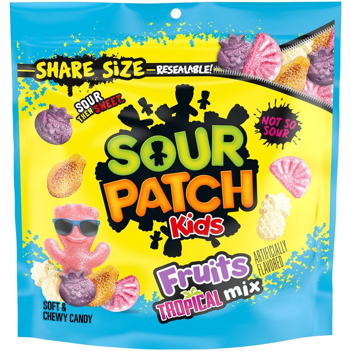 Sour Patch Kids Fruits Tropical Mix — 11.11 oz