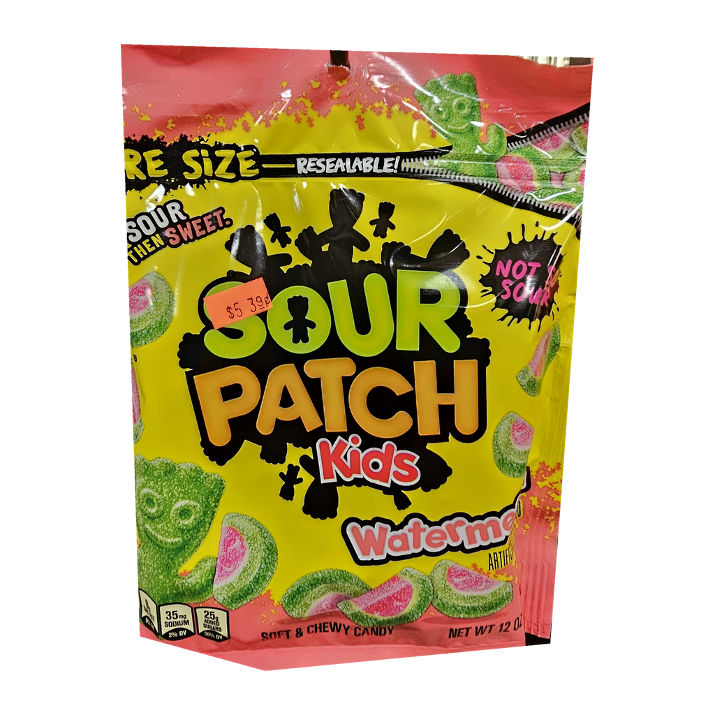 Sour Patch Kids Gomitas de Sandía — 340 g (referencia provisional)