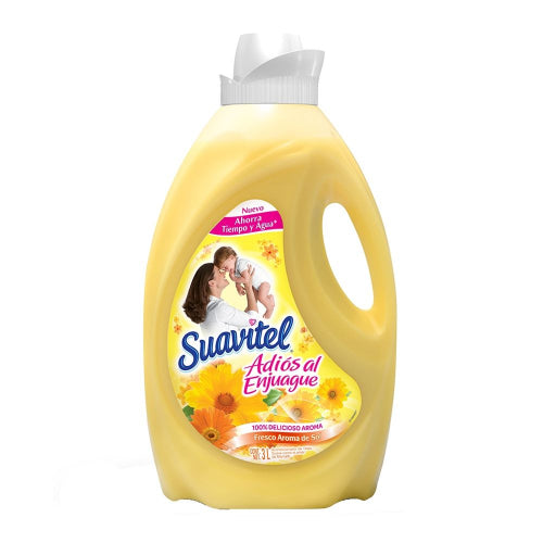 Suavitel Suavizante Adiós al Enjuague Aroma de Sol — 3 L