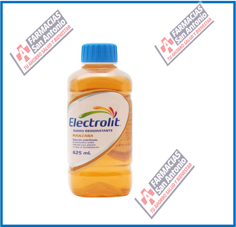 Suero Electrolit manzana 625ml