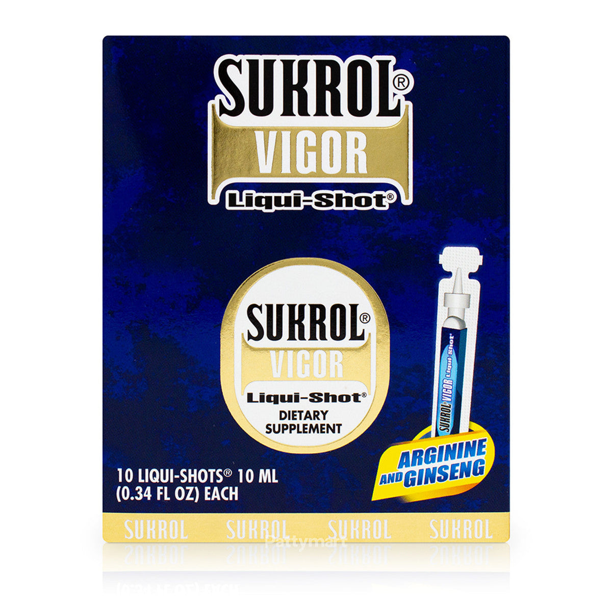 Sukrol Vigor Liqui-Shot — 10 viales de 10 ml