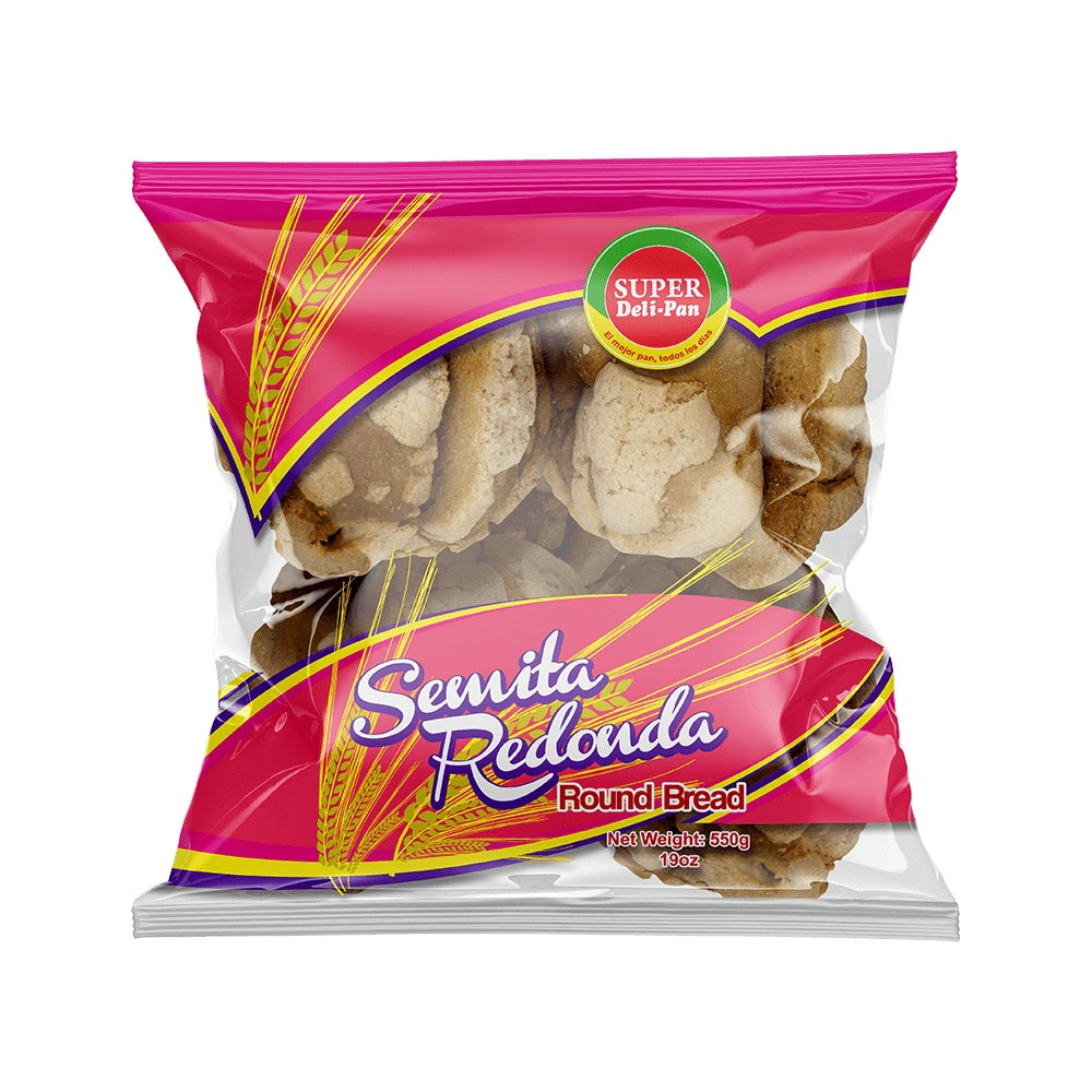 Super Deli Pan semita Redonda — 8 unidades
