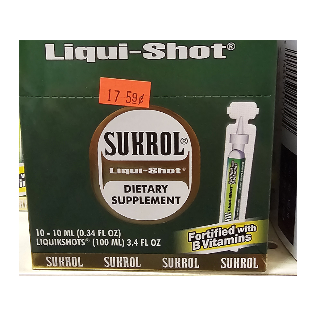 Surrol Liqui-Shot Suplemento — 10 viales de 10 mL