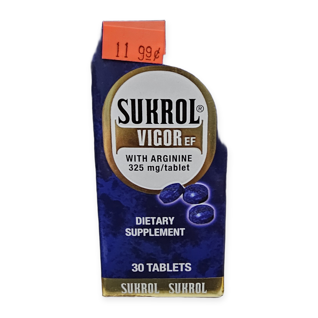 Surrol Vigor EF con Arginina — 30 tabletas