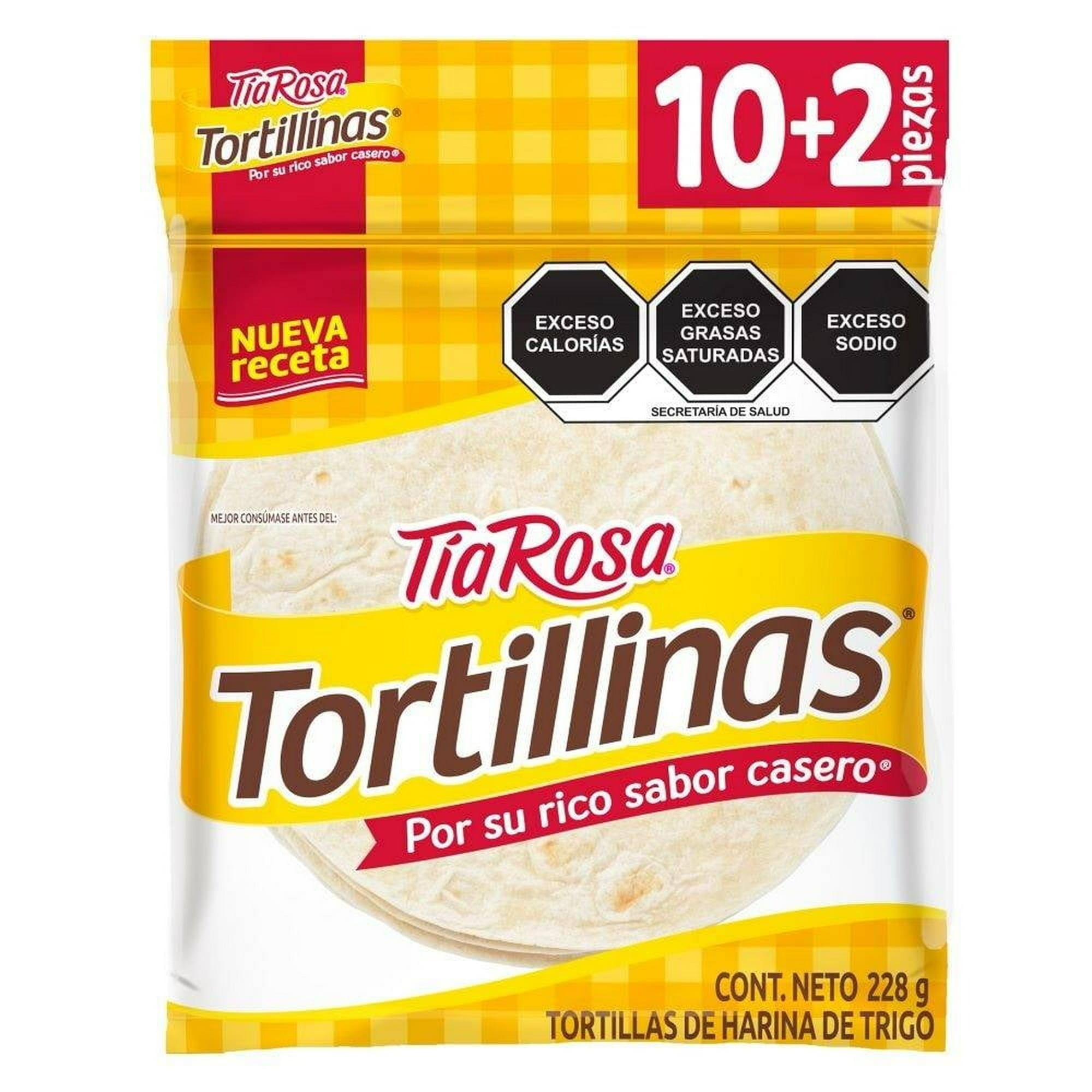 Tía Rosa Tortillinas tortillas de harina de trigo — 12 piezas / 228 g