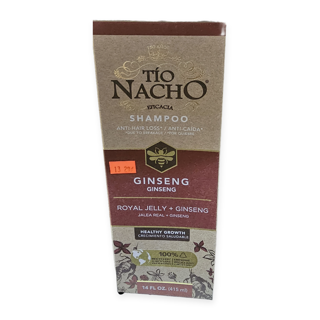 Tío Nacho Champú Ginseng — 415 mL