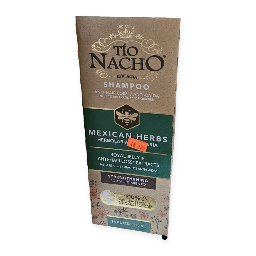 Tío Nacho Champú Herbolaria Milenaria — 415 mL