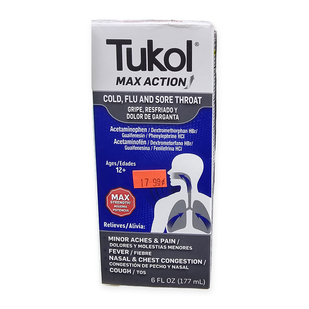 Tukol Acción Máxima Jarabe — 177 mL