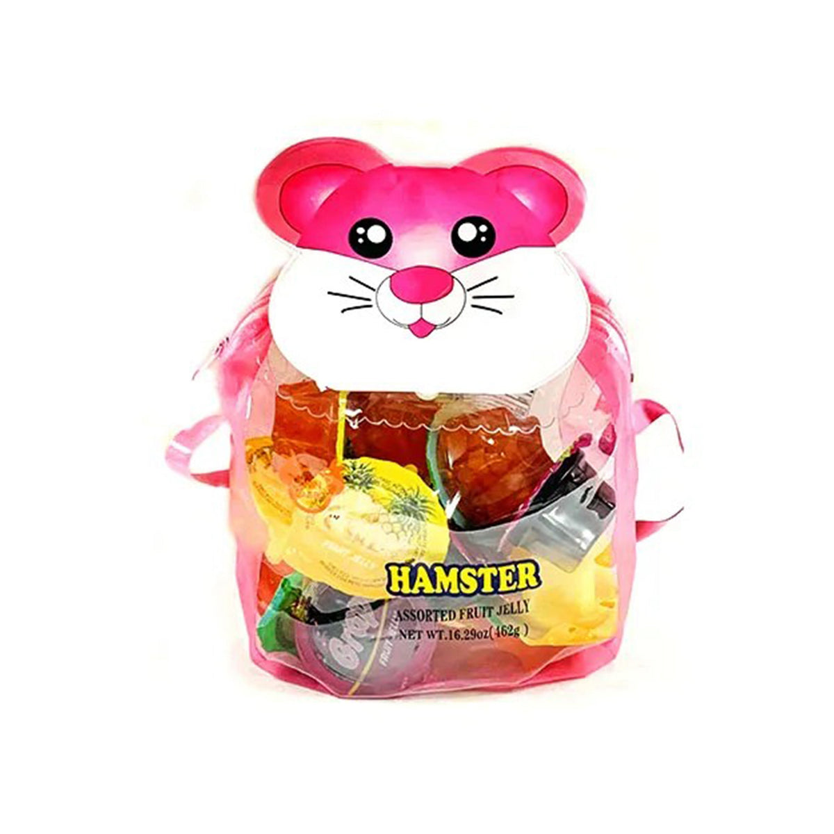 Twin Rabbit gelatinas de frutas surtidas en bolsa hámster — 16.29 oz / 462 g