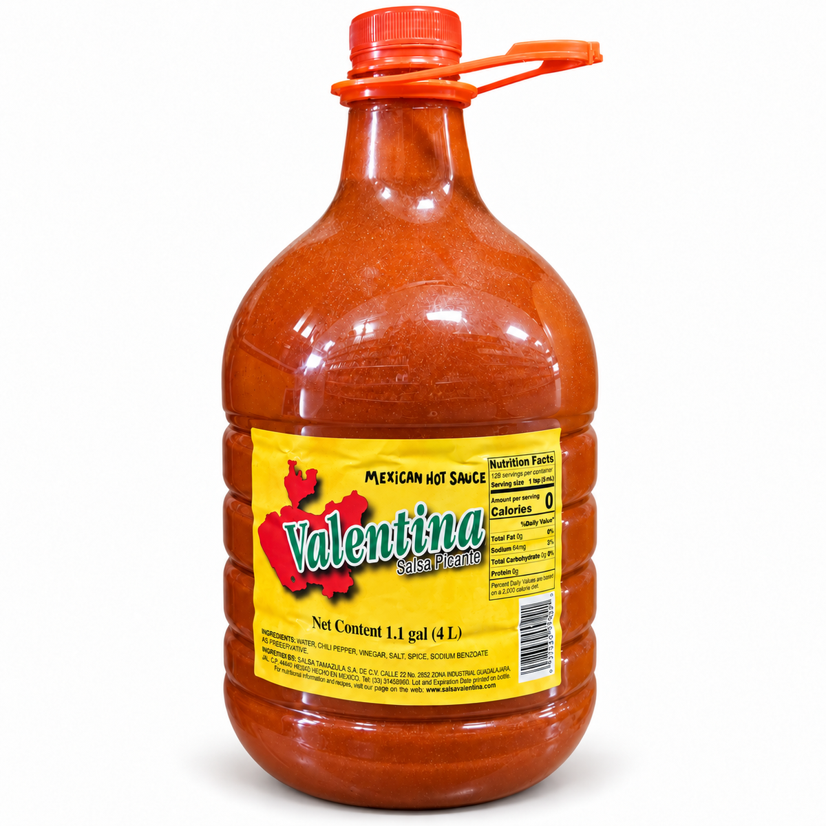 Valentina Salsa Picante – 1.1 gal (4 L)