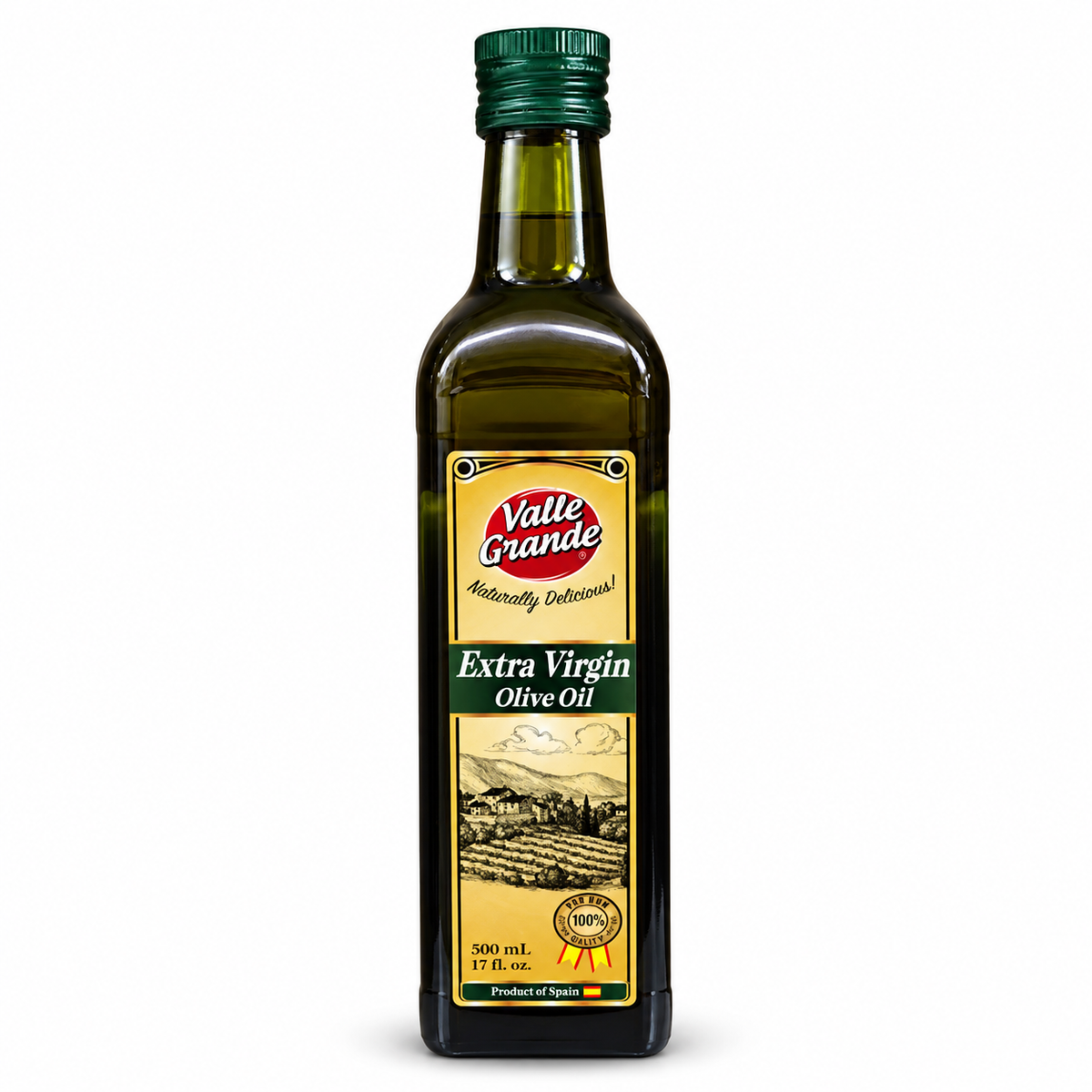 Valle Grande Extra Virgin Olive Oil – 500 ml (17 fl oz)
