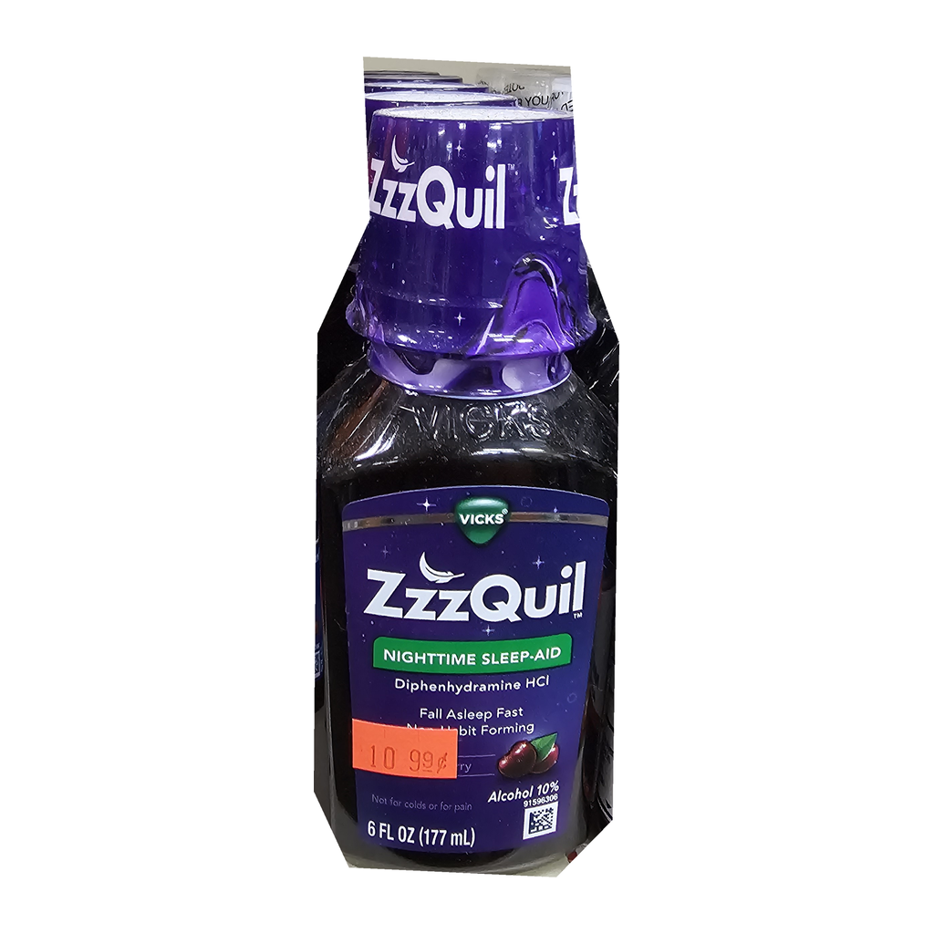 Vicks ZzzQuil Jarabe Nocturno — 177 mL
