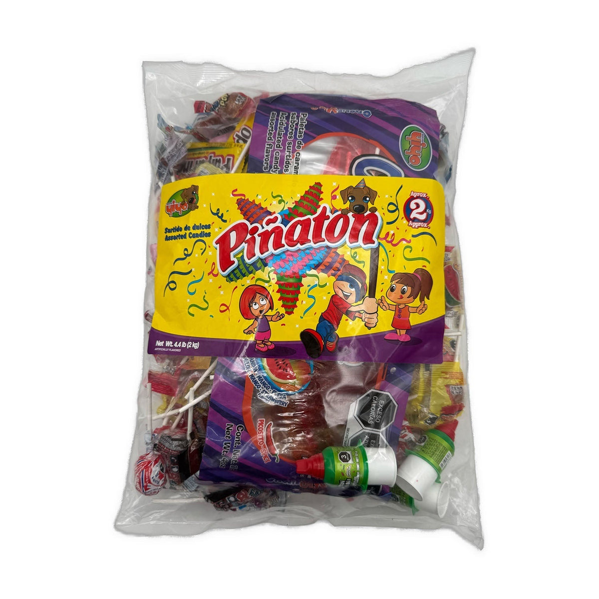 Yiyo Piñatón surtido de dulces para piñata — 4.4 lb / 2 kg