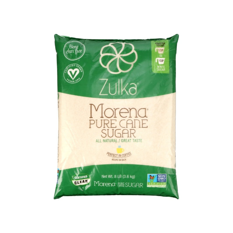 Zulka Morena azúcar de caña — 8 lb
